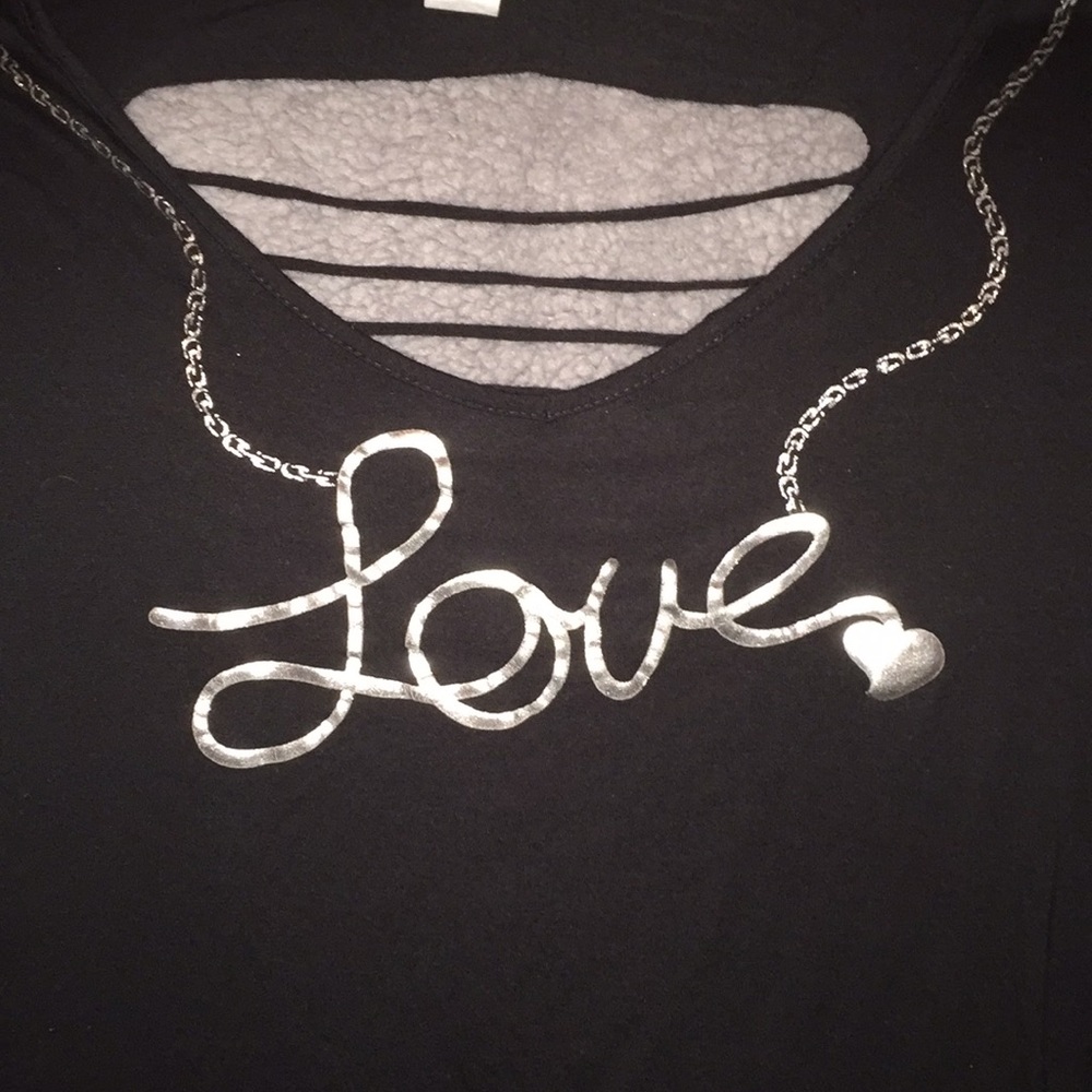 Black sleveless Cut up t-Shirt